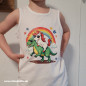 Preview: Bügelbild Einhorn auf T-Rex Nr. 2